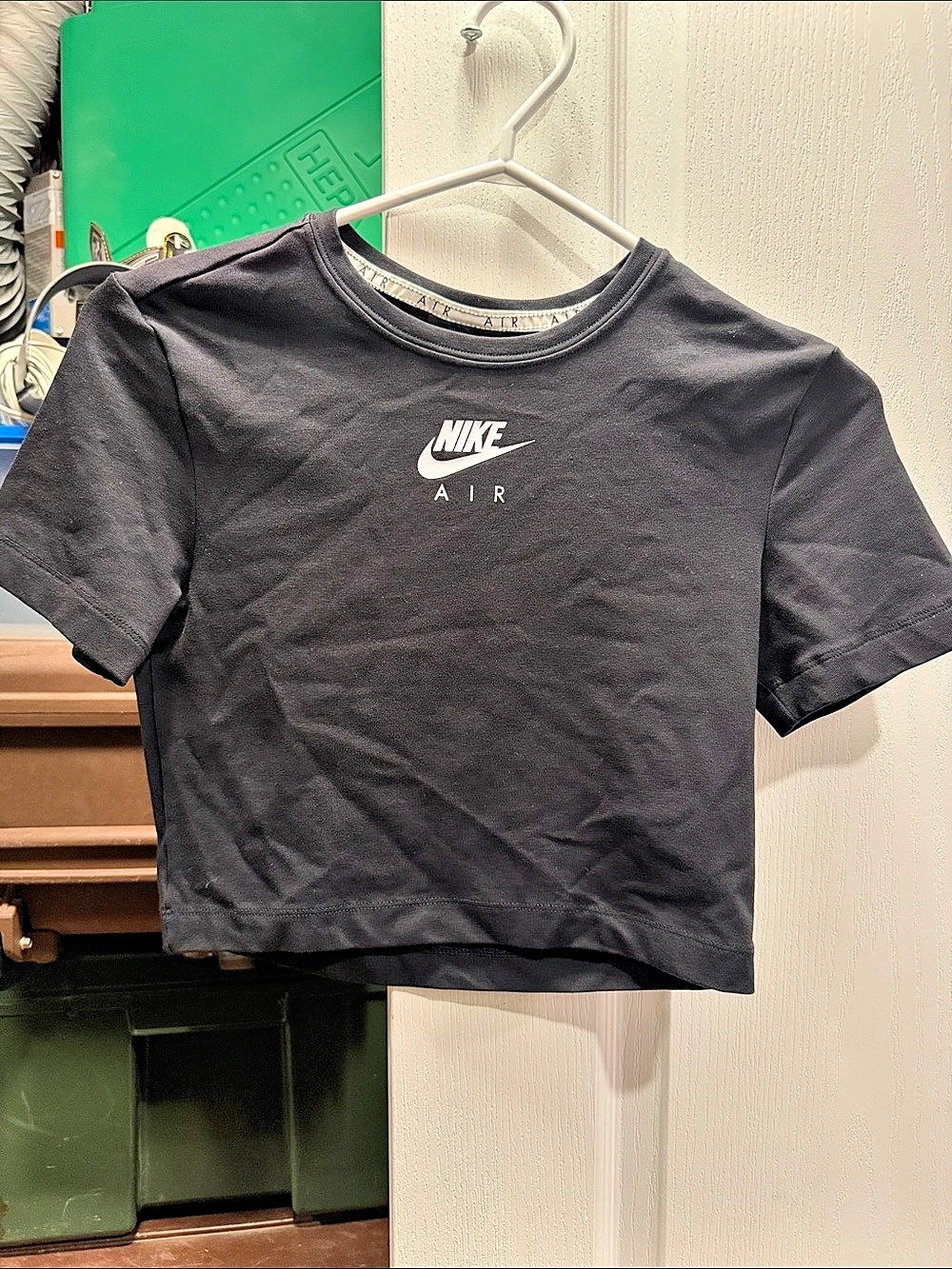 Nike Air Short Sleeve Tee Black Small